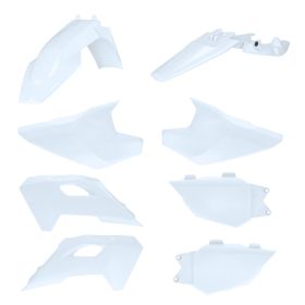 Kit carene 8 pezzi ACERBIS bianco per HUSQVARNA TC 65