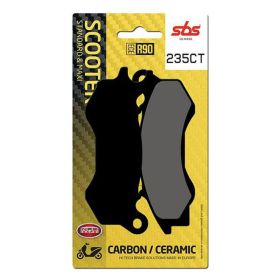 Plaquettes de frein SBS paire composé fritté 962SP