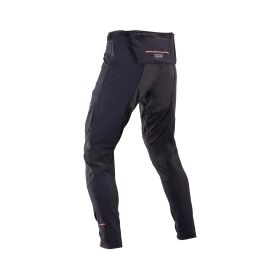 Pantaloni MTB LEATT Trail 8.0 Cargo nero impermeabili con Mission Pack