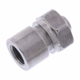 STAHLFLEX brake hose fitting fixed internal thread stainless steel TYP713 M10x1