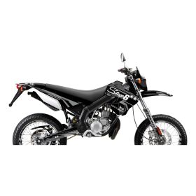 Kit de graphismes Stage6 Black Deco pour Derbi X-treme 2006-2010