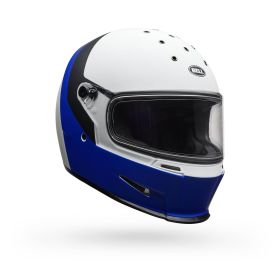 Casques Integraux BELL ELIMINATOR Menace Bleu Blanc Brillant