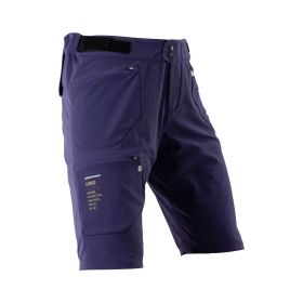 Pantaloncini MTB LEATT Trail 6.0 Cargo blu galassia traspiranti UPF 50+