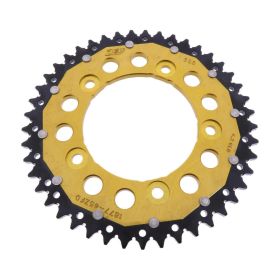 ZF Crown 45 Teeth Pitch 525 Black Gold Dual for Yamaha