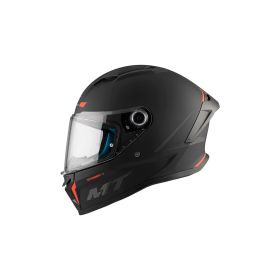 MT HELMETS STINGER 2 SOLID A11 Matt Schwarz Vollvisierhelm