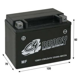 Batterie Gel Préchargée C4 CB4LB-FA