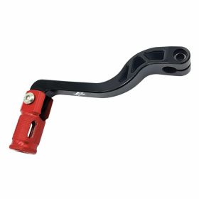 Pedale cambio T4TUNE alluminio nero/rosso CNC Derbi Senda