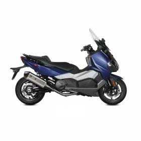 MIVV Speed Edge Komplettauspuff aus Edelstahl für SYM maxsym tl 500