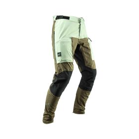 Pantaloni MTB LEATT Hydradri 5.0 marrone terra impermeabili 30000 mm 30000 g/m²