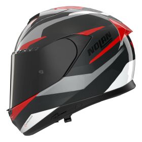 Nolan X-904 UC CASQUE INTÉGRAL QUIN 354 Carbone Anthracite Rouge