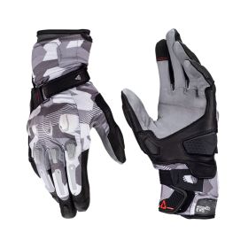 Gants moto LEATT ADV HydraDri 7.5 Steel gris noir imperméables
