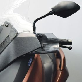 Paramani ISOTTA fumè scuro con attacchi per YAMAHA