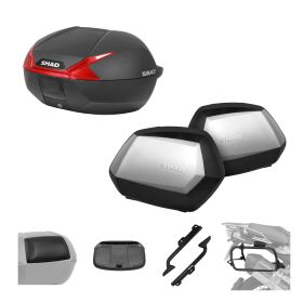 SHAD Kit SH47R top case and SH35 cases 4P for MORBIDELLI T1002VX