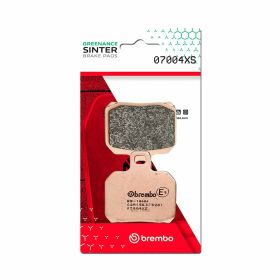 Plaquettes de frein arrière frittées BREMBO XS 07004XS par paire