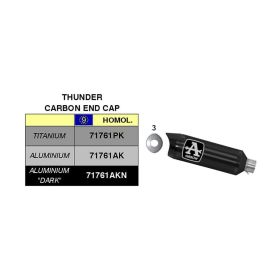 ARROW Street Thunder Slip-On Auspuff Dunkel Aluminium und Yamaha xj6/xj6 Diversion Krümmer