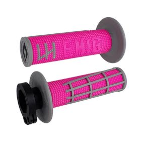 Manopole ODI GRIPS EMIG 2.0 V2 GRIP bloccaggio rapido rosa/grigio
