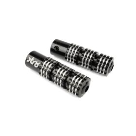 Str8 Ultra Grip Repose-pieds en aluminium noir