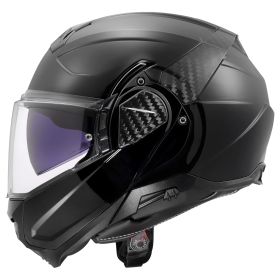 Casque Modulaire Reversible LS2 FF910 ADVANT II Solid Noir Brillant