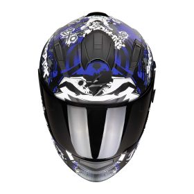 Casco integrale Scorpion EXO-491 Spector nero blu