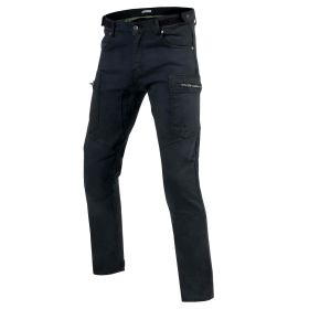 Pantalons de moto pour hommes REBELHORN URBAN III noir délavé