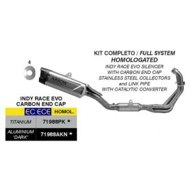 Marmitta completa ARROW Indy Race EVO omologata titanio per Yamaha MT-09/MT-09 SP 35Kw