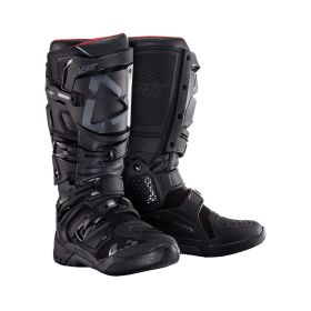 Stivali moto LEATT Moto 4.5 nero grigio chiusura SideLock