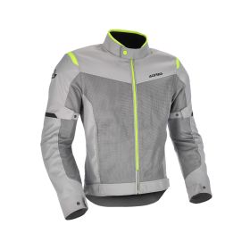 ACERBIS Dual Road wasserdichte Jacke Polyester genehmigt Ramsey Vented 2.0 Grau/Gelb