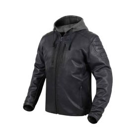 REBELHORN IMPALA Black Leather Men's Motorcycle Jacket