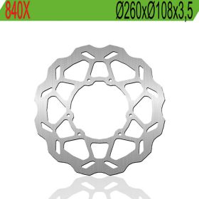 Disco freno anteriore NG lato sinistro 6 fori da 6,25mm