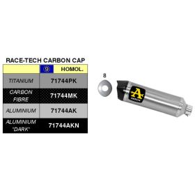 ARROW Race-Tech Slip-On Auspuff und Endkappe und Connector für Aprilia TUONO V4R V4R APRC