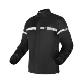 Veste de pluie noire REBELHORN HORIZON