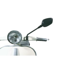 Specchietto manubrio FAR sinistro nero per Piaggio Vespa new gts