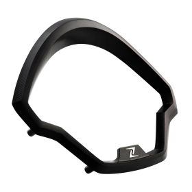 Cornice contachilometri ZELIONI nero lucido per Vespa GTS