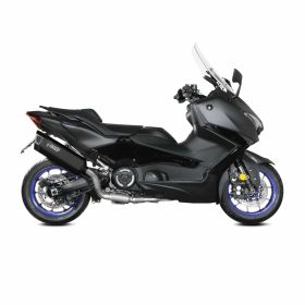 MIVV SR-1 Komplettauspuff schwarz Titan für YAMAHA T-MAX 560