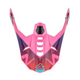 Visière ACERBIS noire/rose pour casque AIRSTRIKE-X