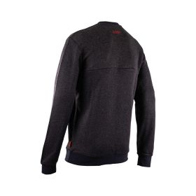 Maglione girocollo LEATT Tech Graphite grigio tessuto tecnico elasticizzato