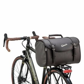 Borsa da viaggio SIP Classic marrone/grigio RAL 8019 35 litri 48x30x27cm ecopelle