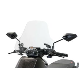 Pare-brise transparent ISOTTA 520x430mm pour NIU nqix