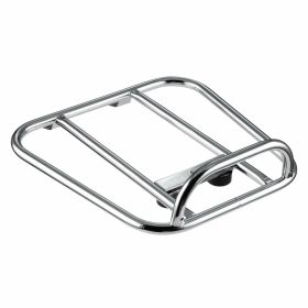 Portapacchi posteriore PLC cromato interase fori 23,5cm per Vespa/PV/ET3