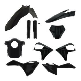 ACERBIS Fairing Kit 10 Pieces Black for GAS GAS MC
