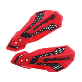 POLISPORT MX FLOW Handguards red/black