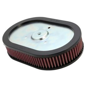 Filtre à air en coton ovale K&N de 260 mm de haut pour HARLEY DAVIDSON