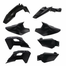 Kit carene 8 pezzi ACERBIS nero per HUSQVARNA TC 50