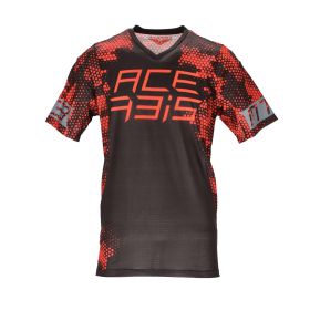 Trikot ACERBIS MTB DRAKARIS schwarz/rot