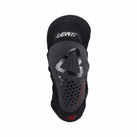 Genouillère LEATT 3DF 5.0 Evo Black pour enfants avec rembourrage absorbant les chocs