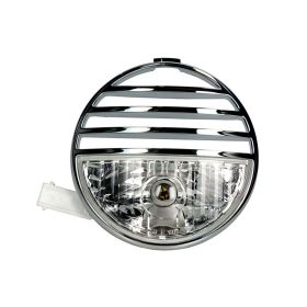 Fanalino anteriore cromato e luce di posizione led PIAGGIO per vespa gts/gtv 125-300cc