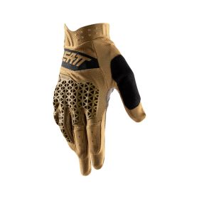 LEATT 4.0 Lite MTB Gloves Brown NanoGrip Palm CE Protection ReaFlex Knuckles