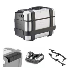 GIVI TREKKER 46L Aluminium Topcase-Kit für YAMAHA TRACER 7 GT