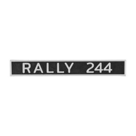 VESPTEC Rückplatte RALLY 244
