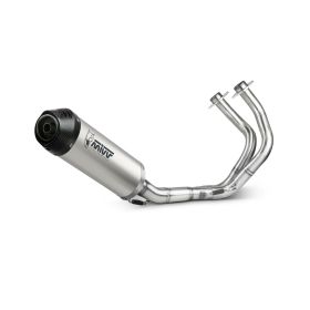 MIVV Échappement Complet Ovale Titane et Capuchon Carbone KAWASAKI Ninja 650 2017-2023
